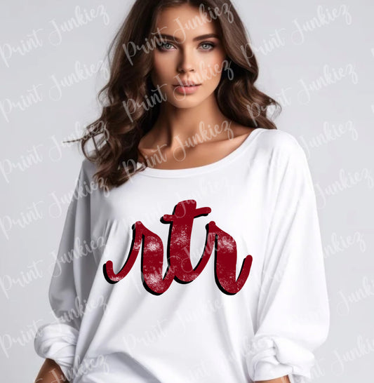 rtr cursive