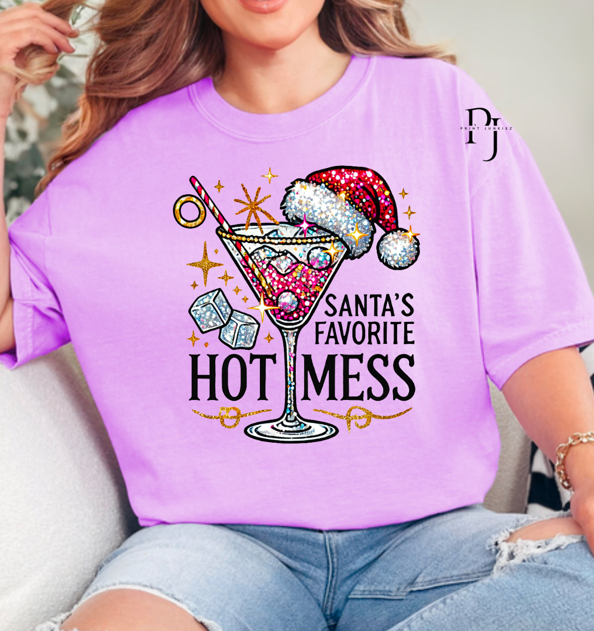 Santa’s Favorite Hot Mess - DTF