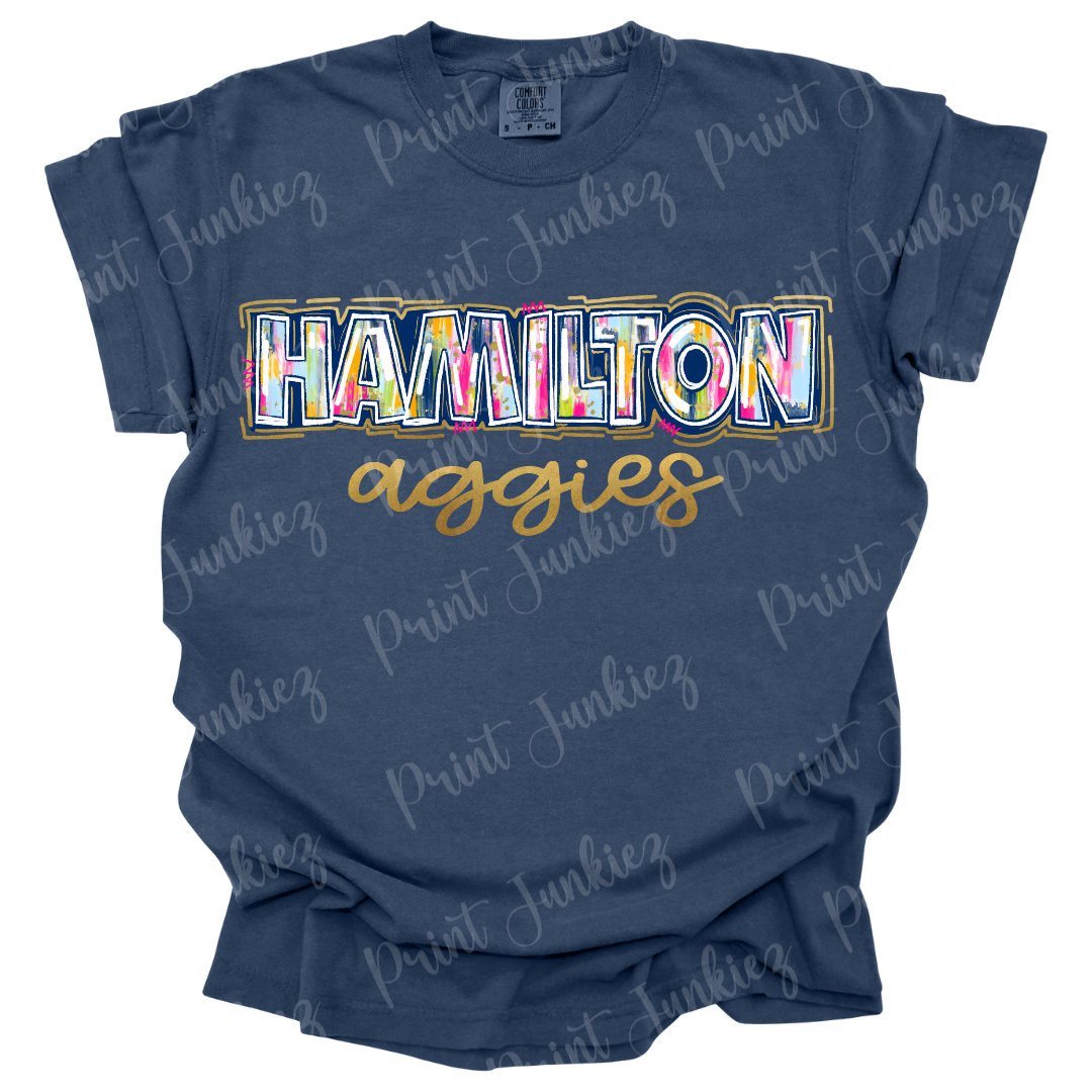 Hamilton Aggies Neon Brushed