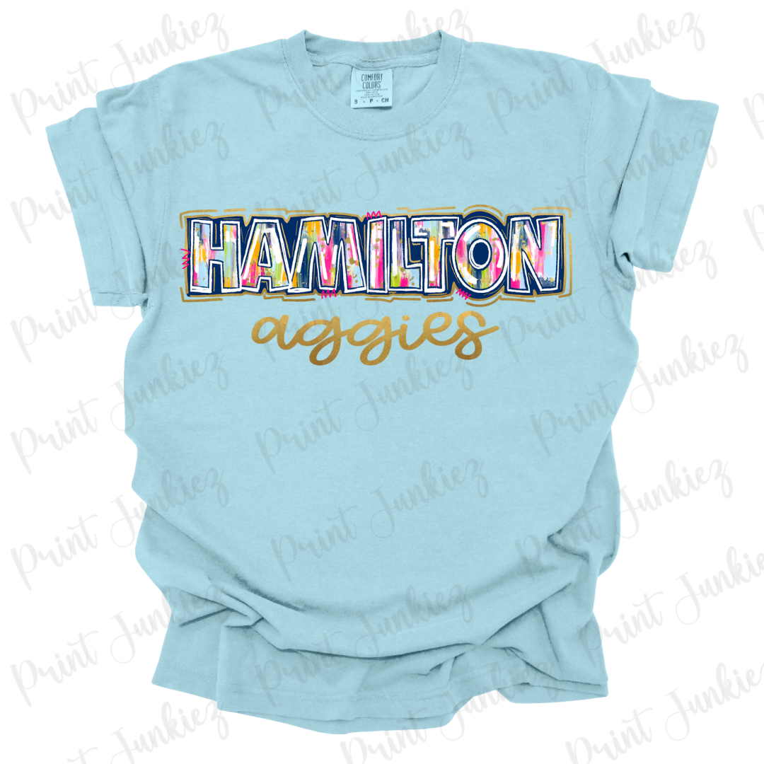 Hamilton Aggies Neon Brushed