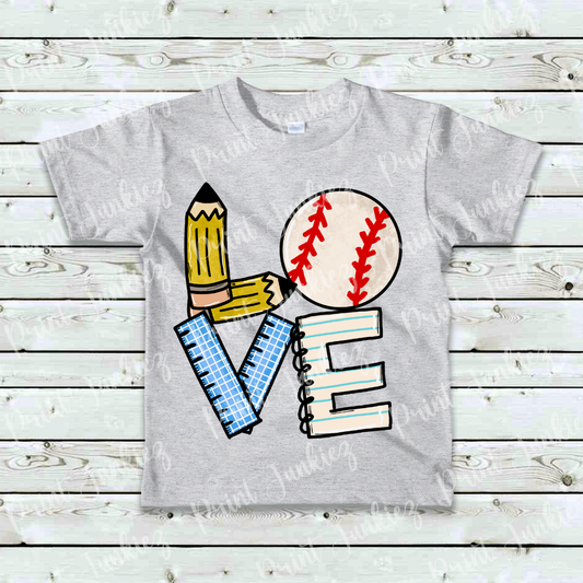 LOVE Baseball Back 2 School