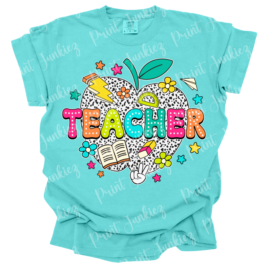 Teacher Dalmatian Apple