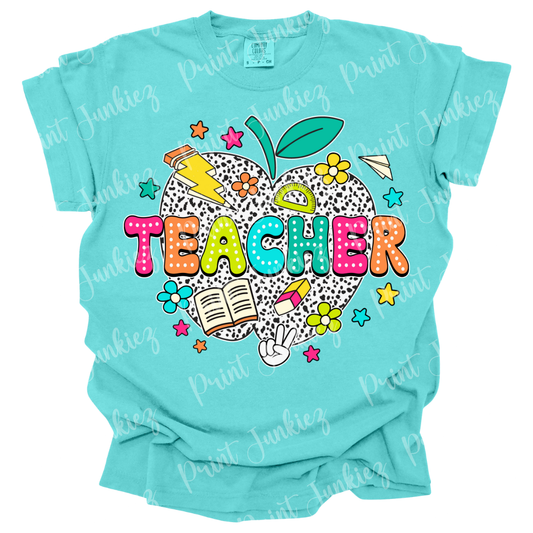 Teacher Dalmatian Apple