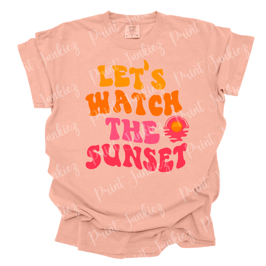 Let’s Watch the Sunset Retro