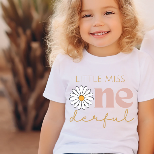 Little Miss One-derful Daisy birthday bundle