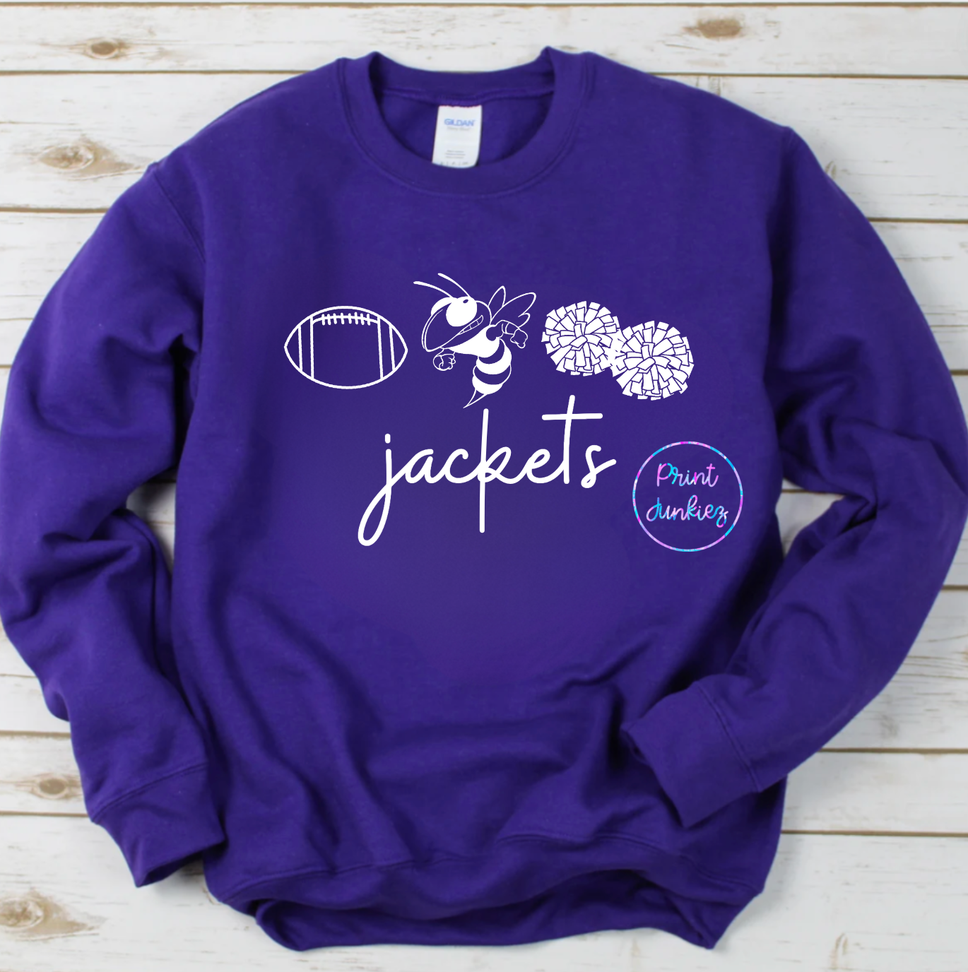 Jackets Cursive Football & Cheer - DIGITAL - DTF