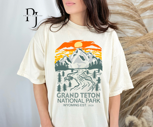 Grand Teton National Park - DTF - DIGITAL