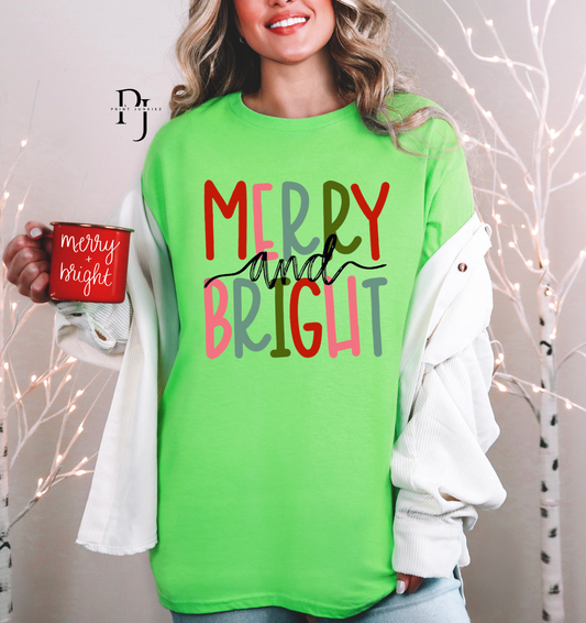 Merry and Bright - DTF