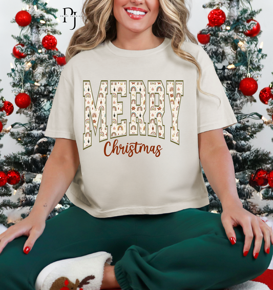 Merry Christmas Boho - DTF