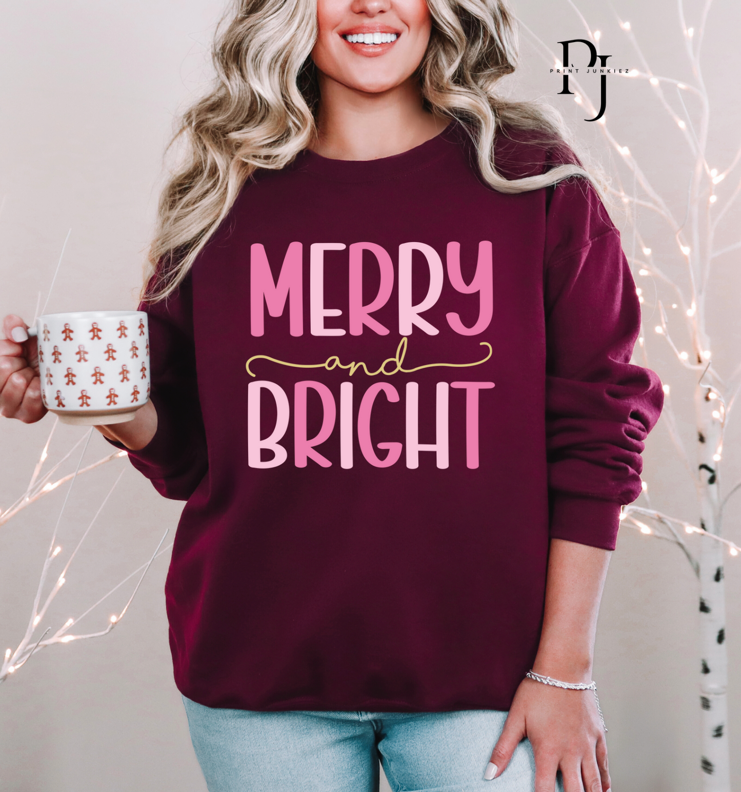 Pink Merry and Bright - DTF