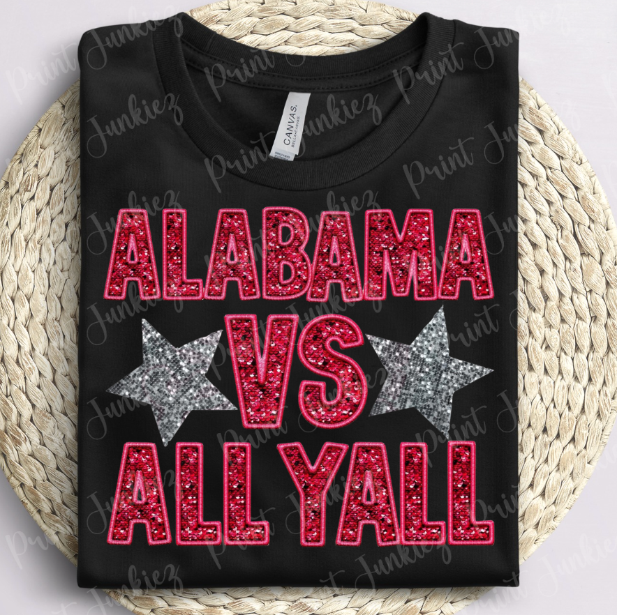 Glitter Alabama VS All Y'all