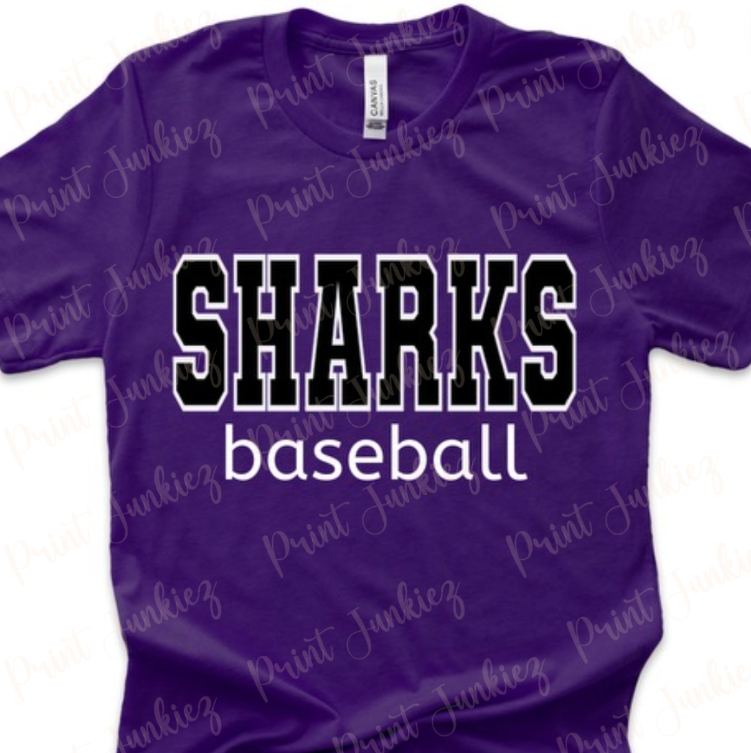 SHARKS baseball Varsity