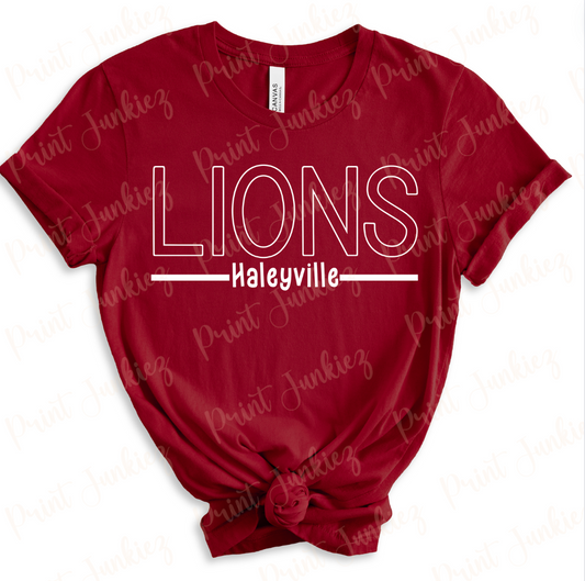 LIONS haleyville