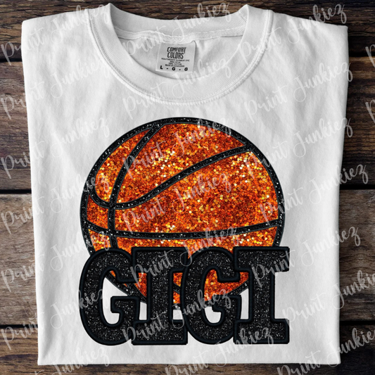 Glitter Stitch GIGI Basketball