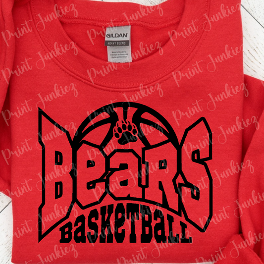 Bears Basketball Varsity Outline