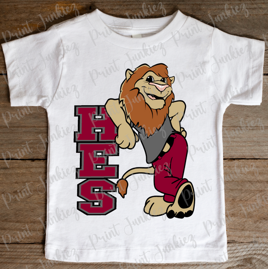 HES Lion Mascot