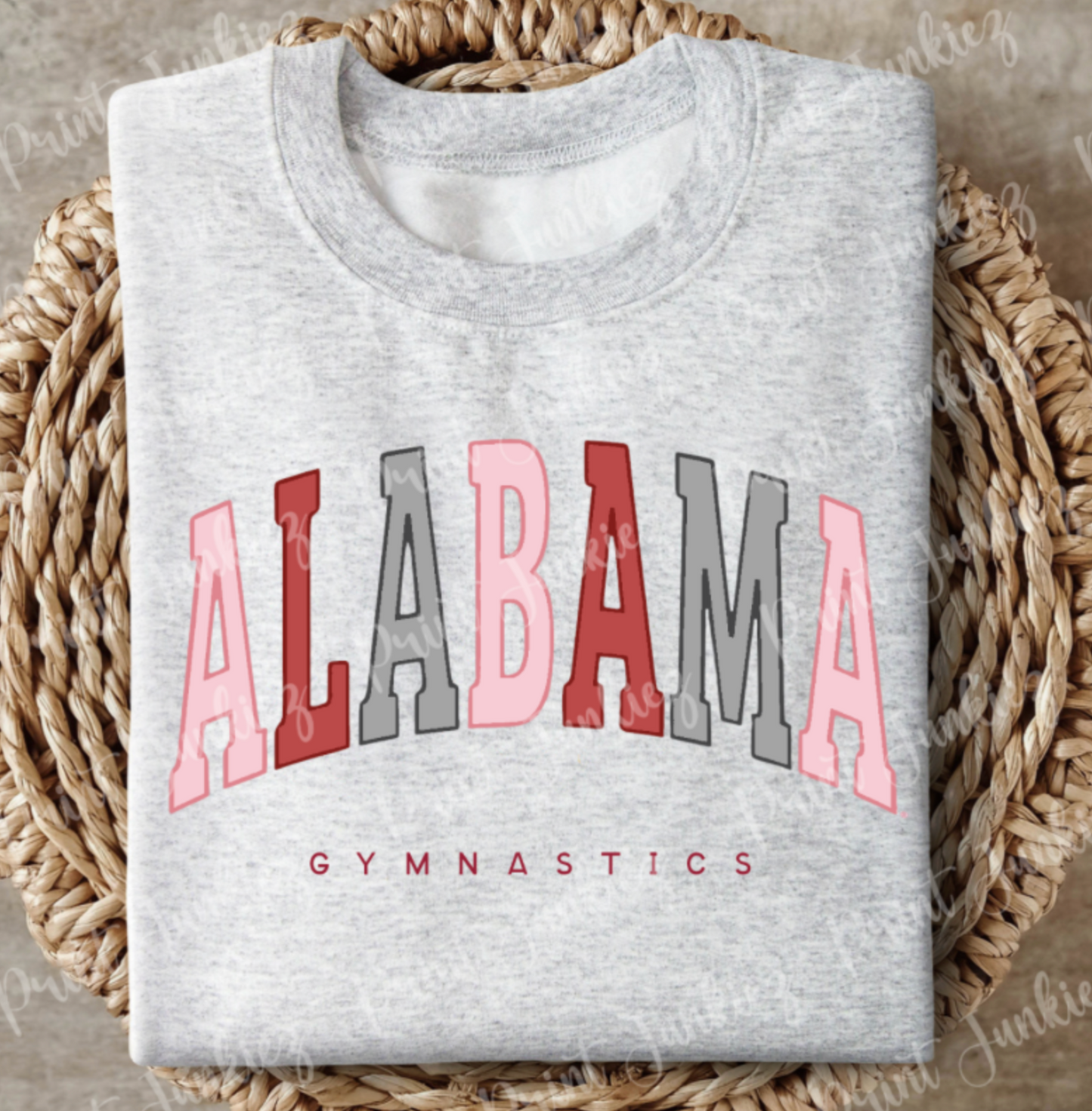 Varsity Outline Alabama Gymnastics