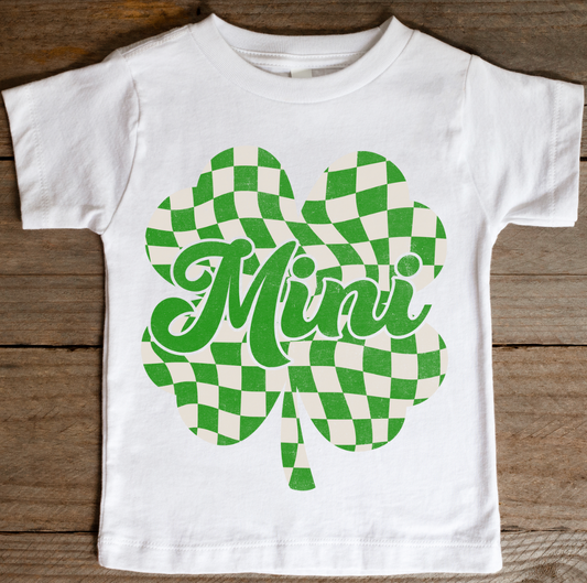 Mini Checkered Shamrock