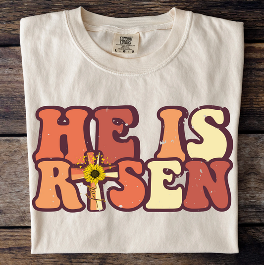 He Is Risen Retro