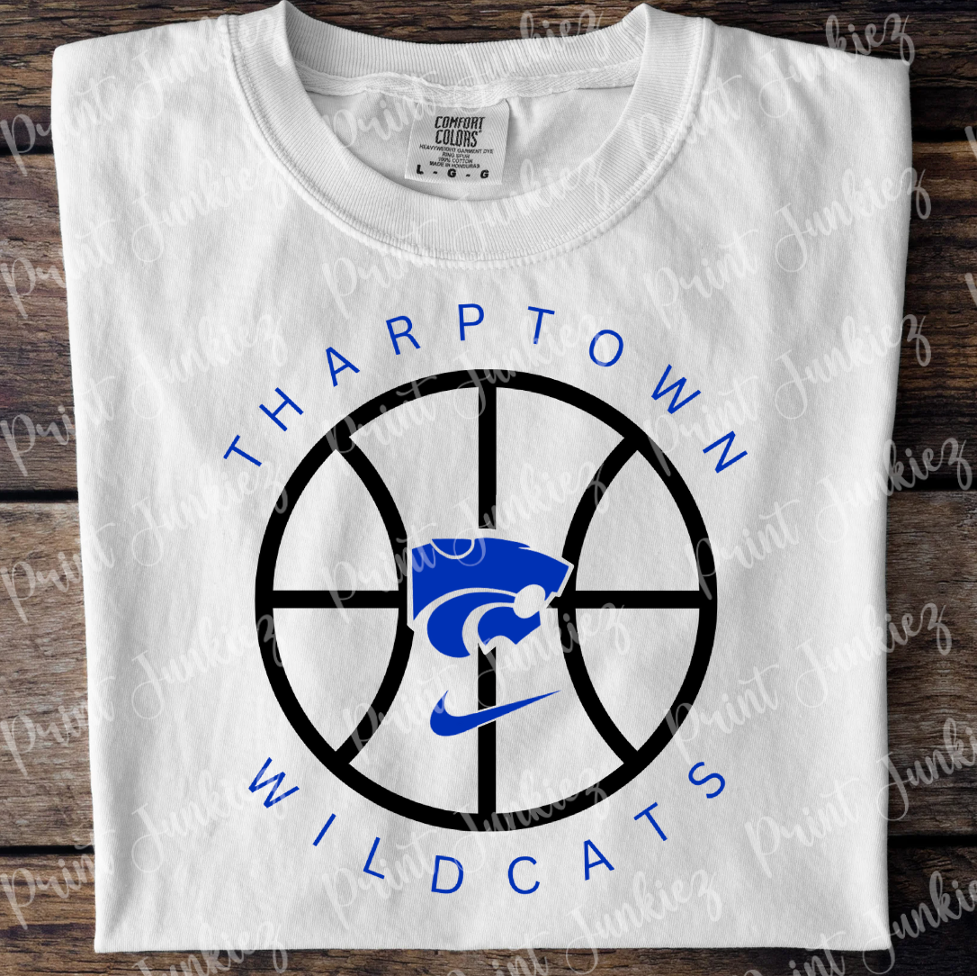 Tharptown Wildcats Basketball - Blue