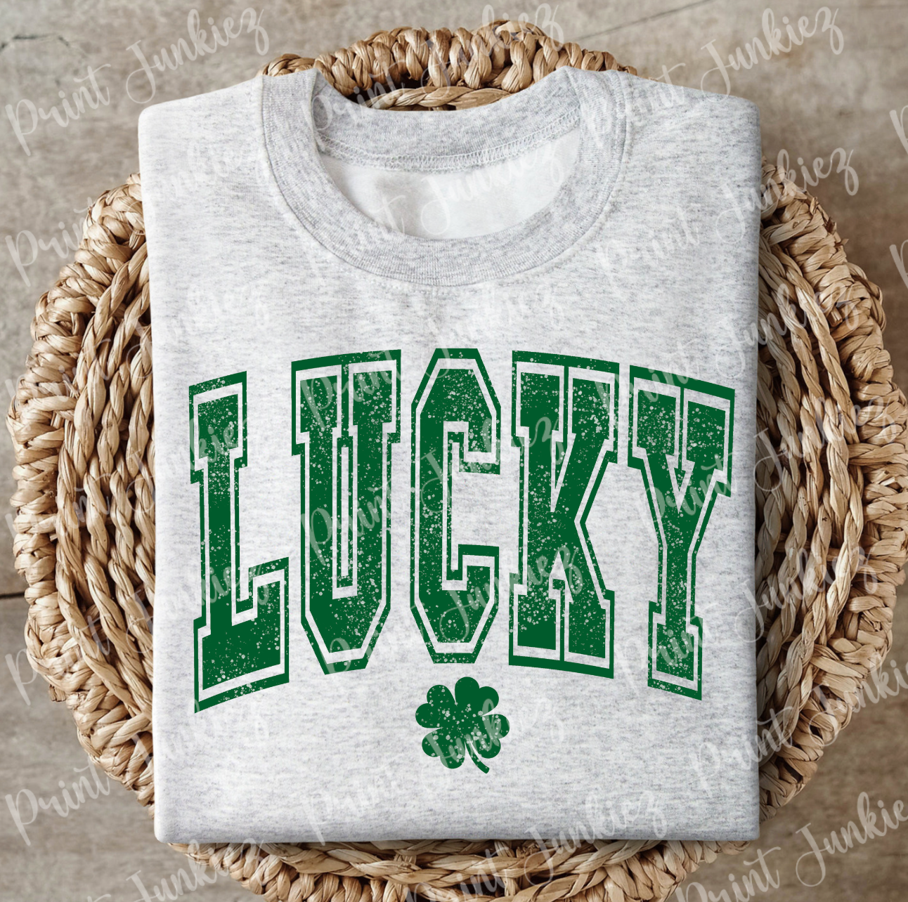 Lucky Varsity Distressed