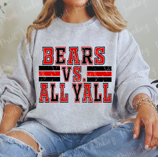 Bears Vs All Yall