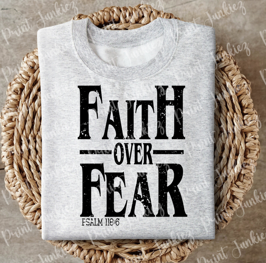 Faith Over Fear Psalm 118:6