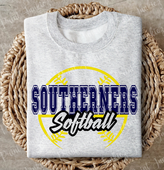 Southerners Softball - Navy/Black/Yellow