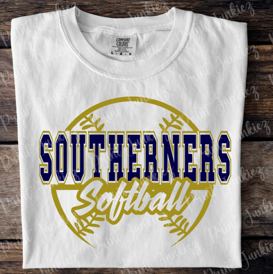 Southerners Softball - Vegas Gold/Navy