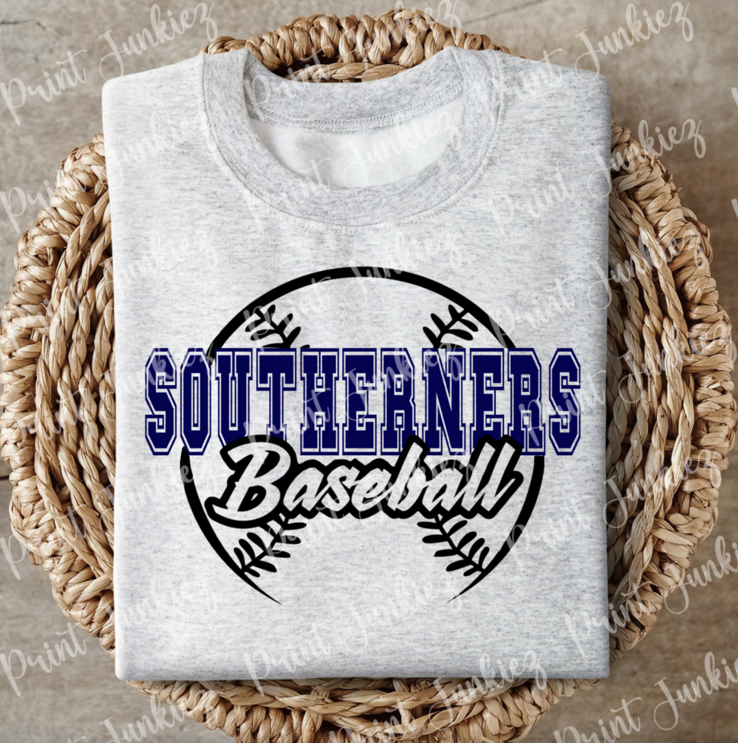 Southerners Baseball - Navy/Black