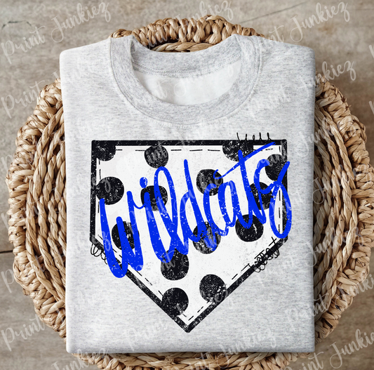 Wildacts Polka Dot Home Plate