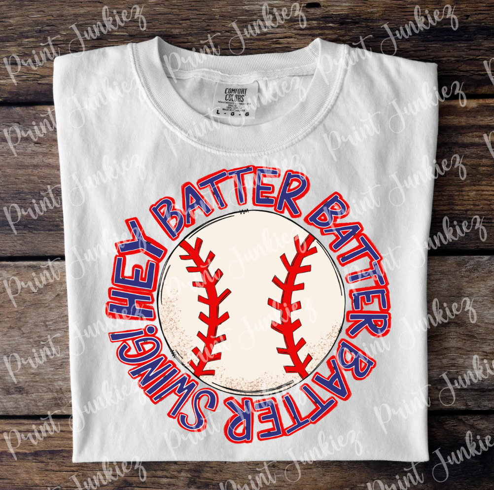 Hey Batter Batter Swing! Baseball