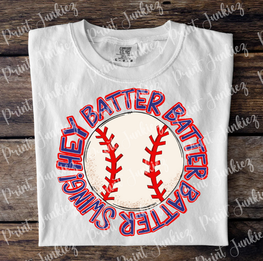 Hey Batter Batter Swing! Baseball