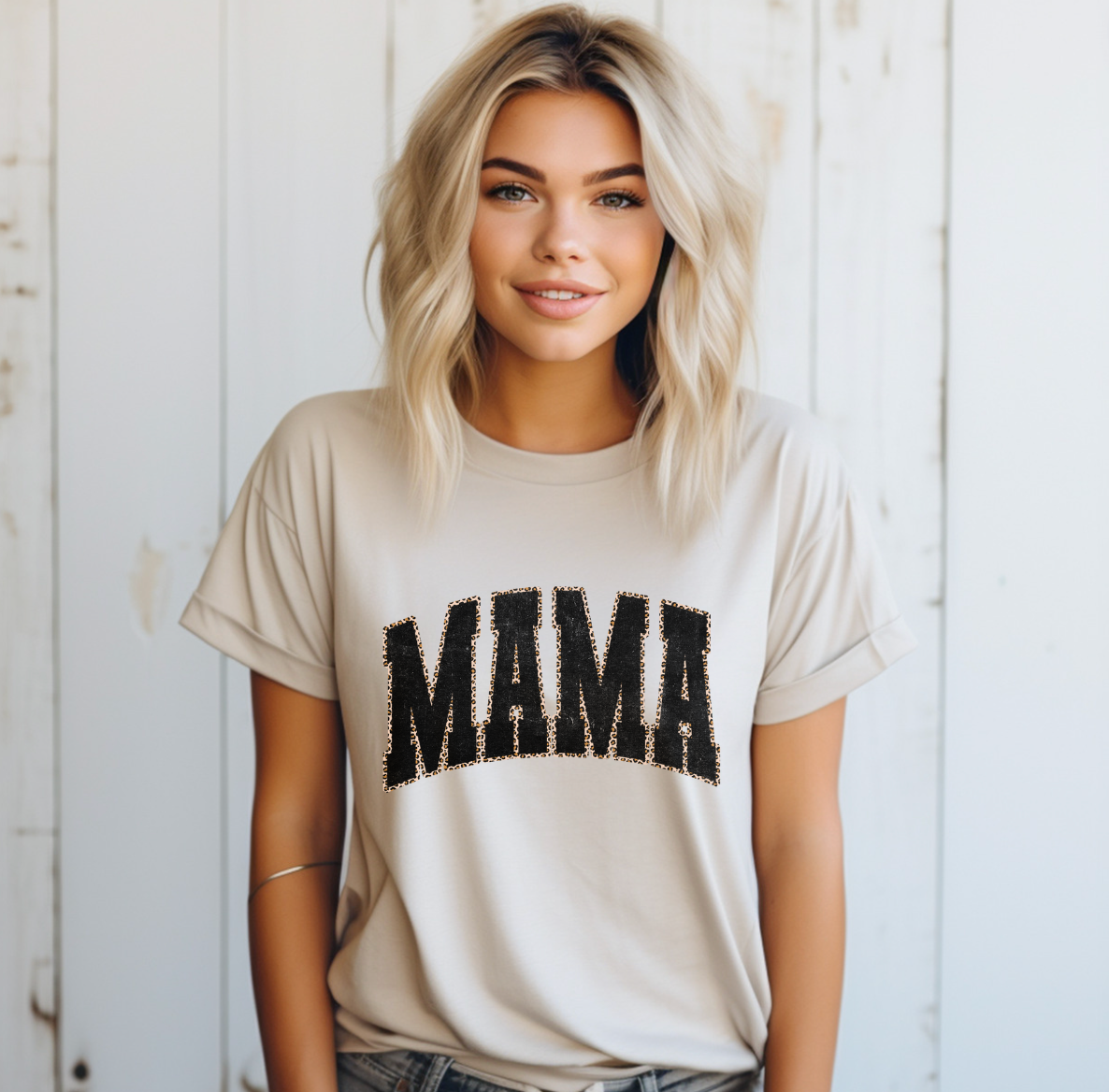 MAMA leopard outline - Black