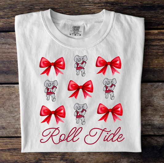 Big Al & Red Bows - Roll Tide