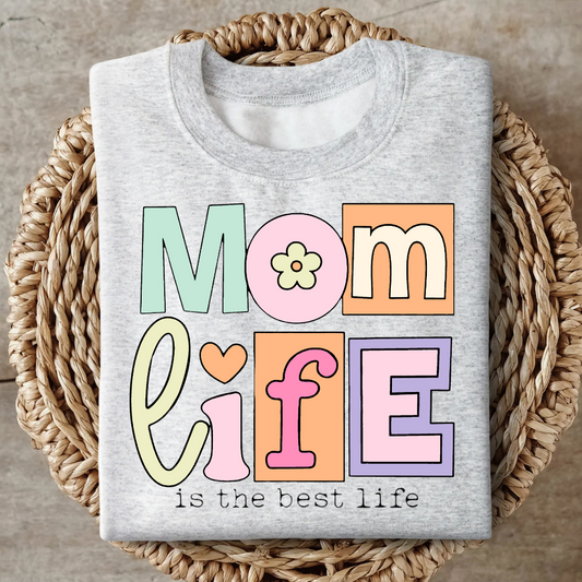 Mom Life is the best life Retro