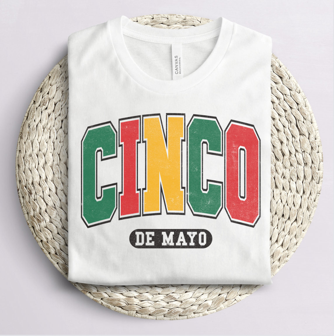 Cinco De Mayo Varsity Distressed