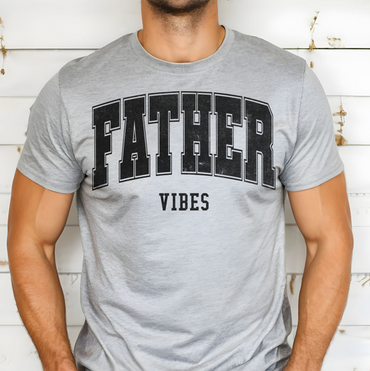 Father Vibes Varsity Distressed