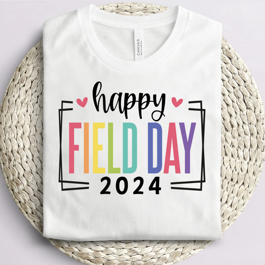 happy Field Day 2024 Colorful