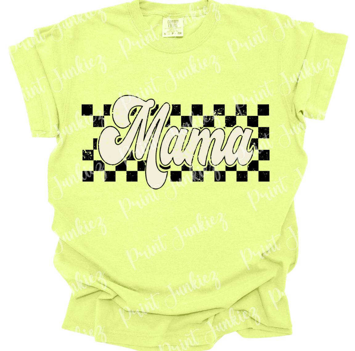 Checkered Mama Retro