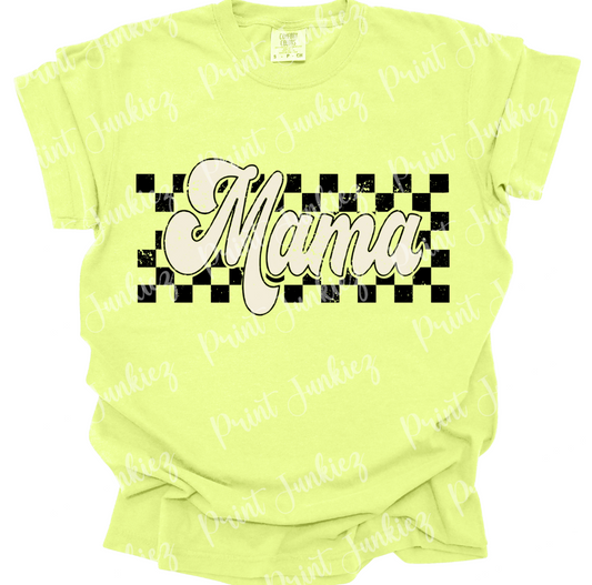 Checkered Mama Retro