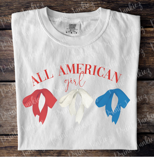 All American girl Bows