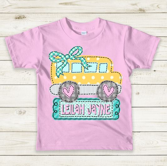 CUSTOM - School Bus Doodle