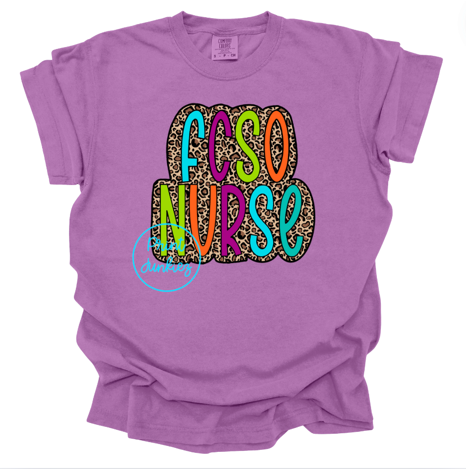 FCSO Nurse Leopard Neon