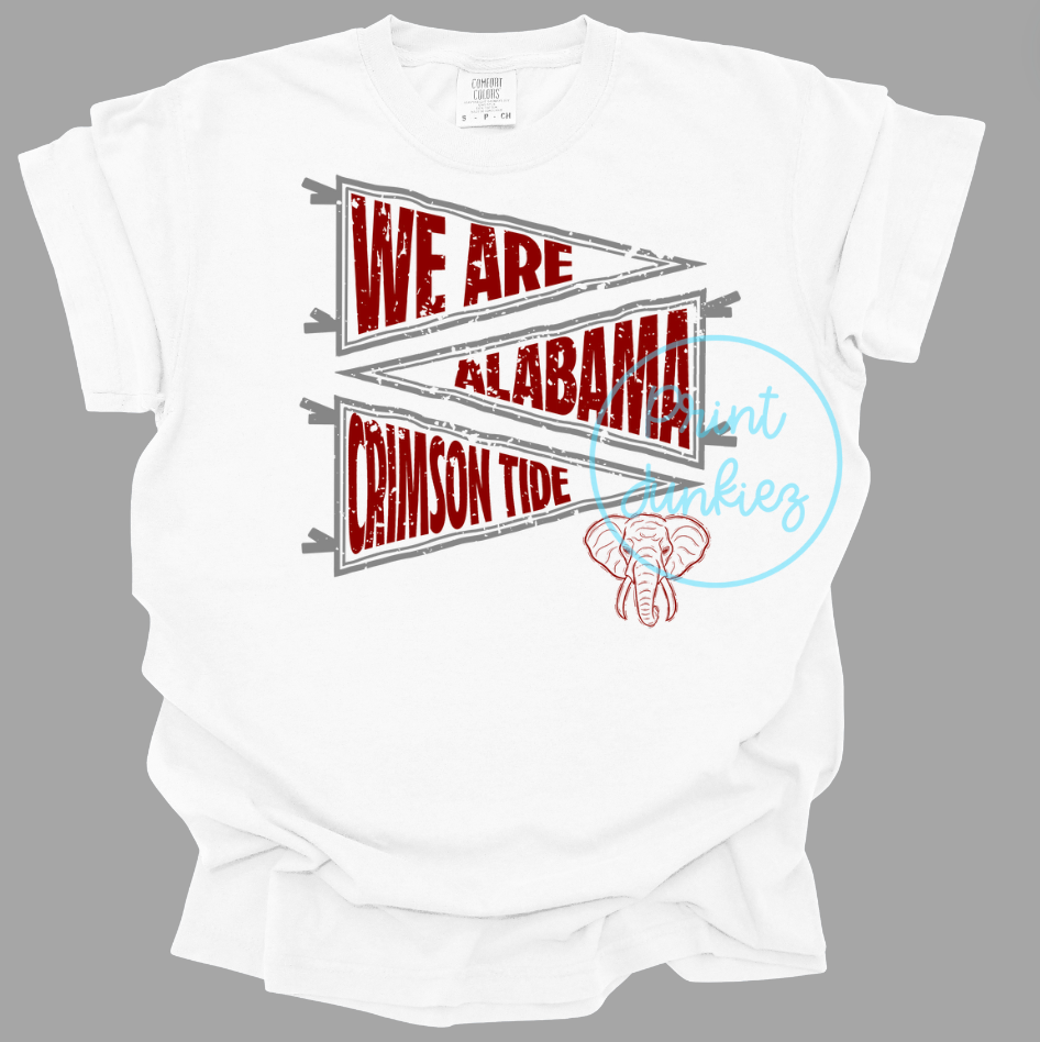 We Are Alabama Crimson Tide Banner