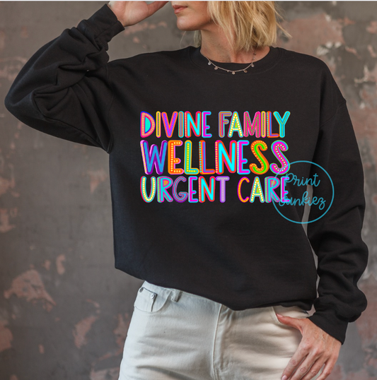 Divine Family Wellness + Urgent Care Marquee