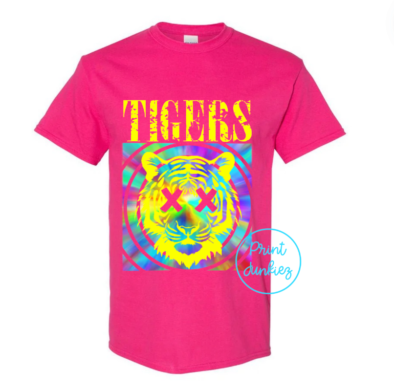 Tigers Tie Dye