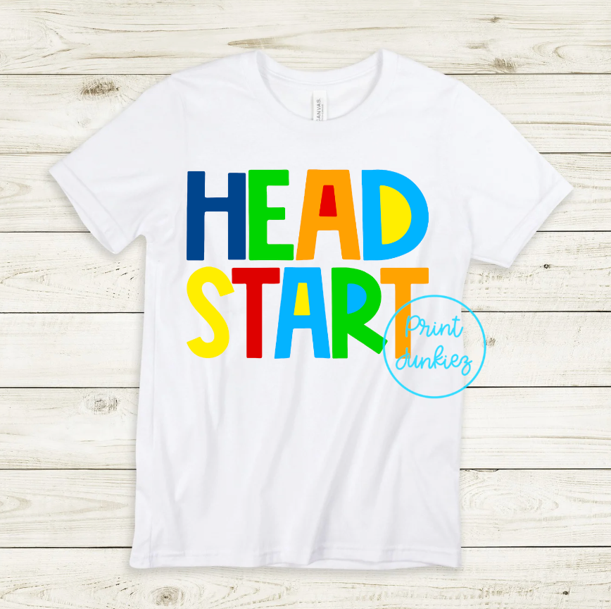 Head Start Modern Alpha School Colors