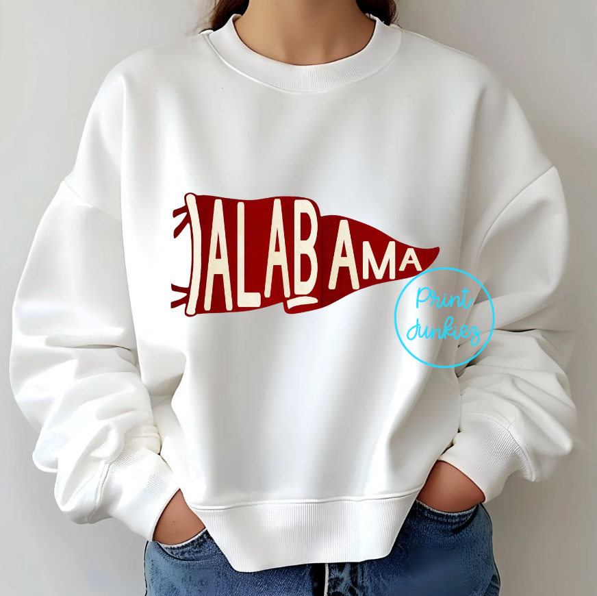 Alabama Wavy Banner